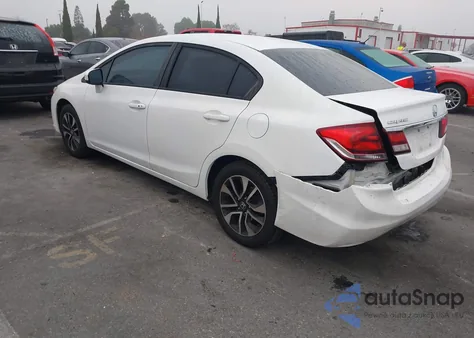 2014 Honda Civic Ex из США, поврежденный, VIN 19XFB2F88EE215931